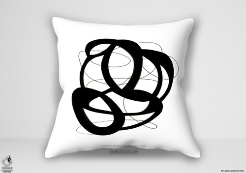 کوسن انتزاعی کانتینیوم نوشته ی ایلانا گرینبرگ (G 2110)