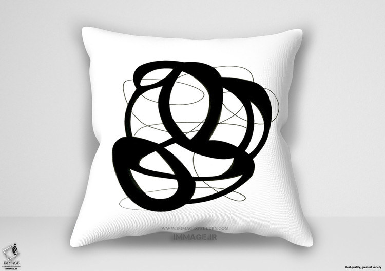 کوسن انتزاعی کانتینیوم نوشته ی ایلانا گرینبرگ (G 2110)