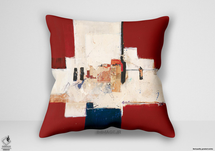 کوسن انتزاعی آبستره ۳ اثر ون در ورف ران (IG 1082)