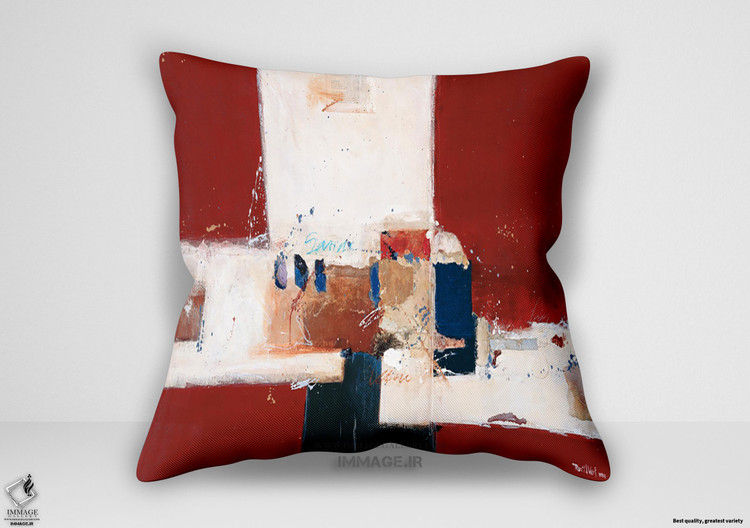 کوسن انتزاعی آبستره اثر فان در ورف ران (IG 1083)