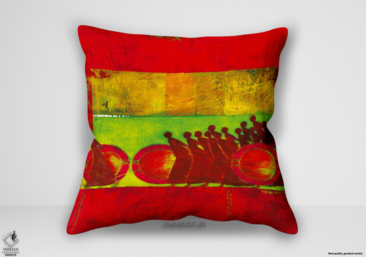 کوسن انتزاعی بین نور و تاریکی اثر فان خینکل ماریولین (IG 1367)