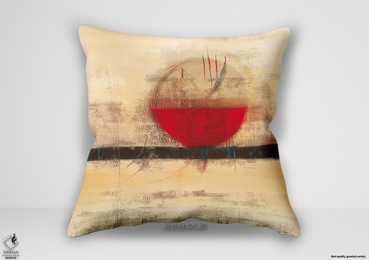 کوسن انتزاعی Bécam رقص دایره ۱ اثر بکن کارول (IG 1427)