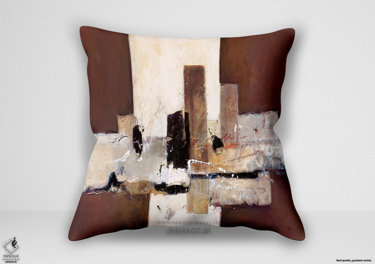 کوسن انتزاعی آبستره ۷ اثر فان در ورف ران (IG 1730)