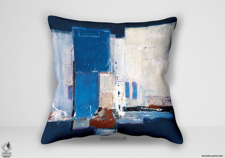 کوسن انتزاعی آبستره ۹ اثر فان در ورف ران (IG 1732)