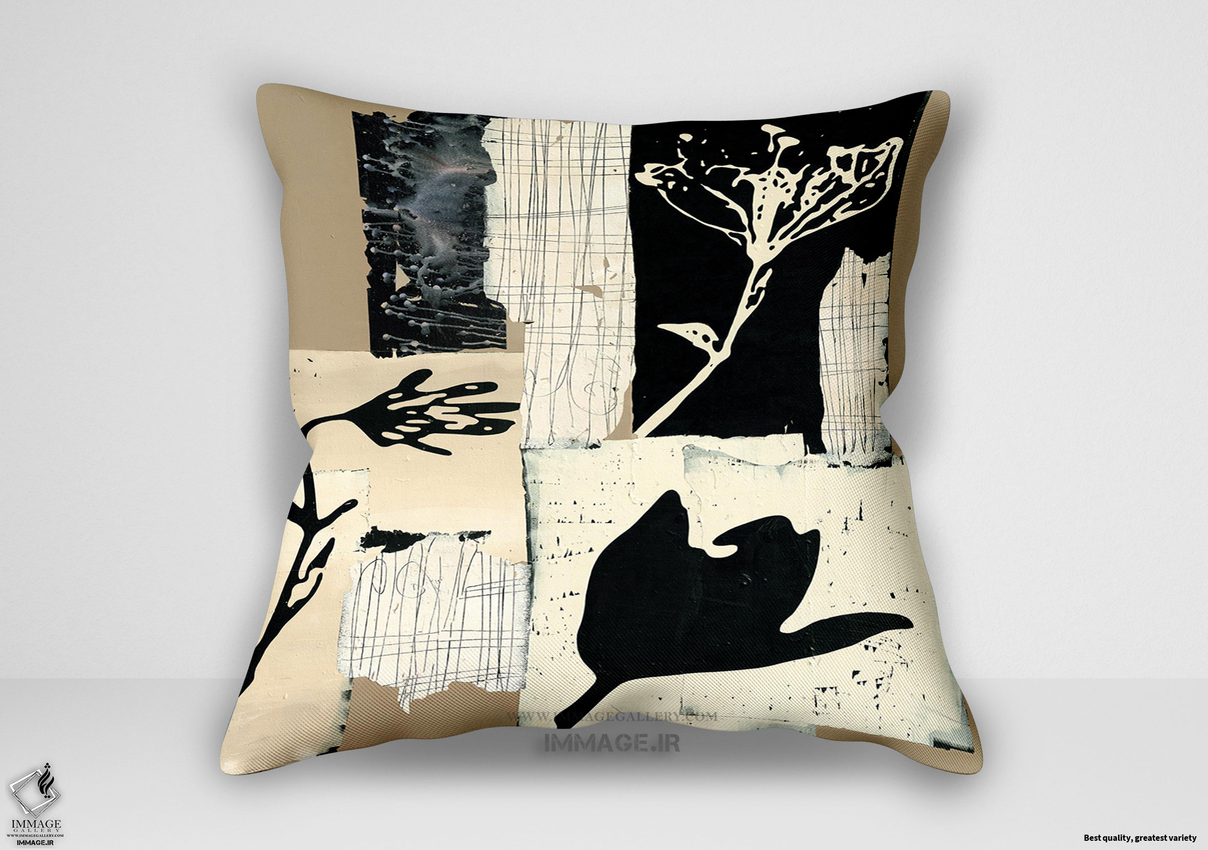 کوسن انتزاعی آرنیکا مونتانا اثر نویز و ماری مادلین (IG 1983)