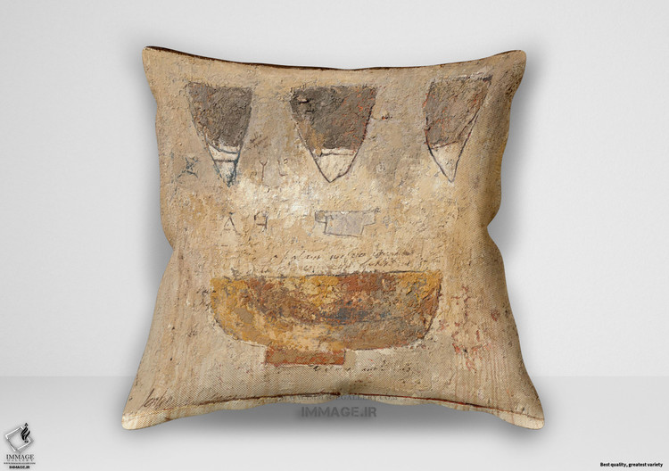 کوسن انتزاعی اشک های جمع آوری شده اشک های به دام افتاده اثر جنی ورپلانک (IG 2734)