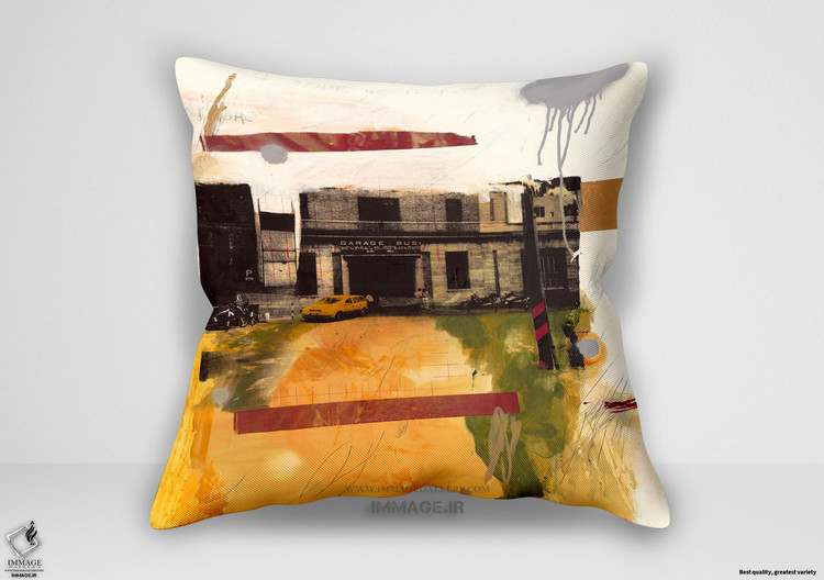 کوسن انتزاعی گاراژ بوسی توسط اولوکمان آیلین (IG 3056)