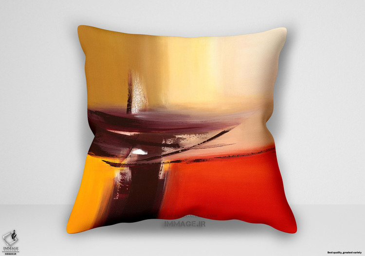 کوسن انتزاعی Quiétude Véronique آرامش ۱ اثر بال ورونیک (IG 3424)