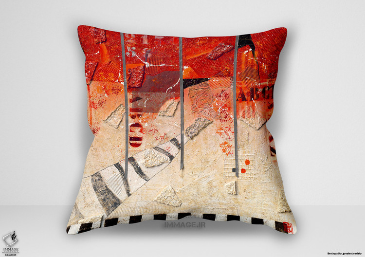 کوسن انتزاعی بی عنوان ۳ اثر نامدن دینی (IG 3521)