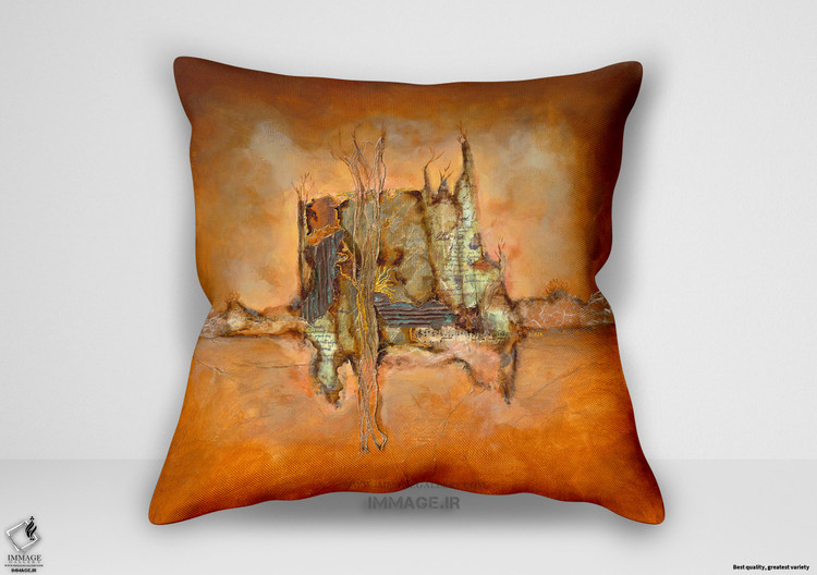 کوسن انتزاعی رز ماندراگور ۲ اثر پرینچولو دولوک لین (IG 3624)