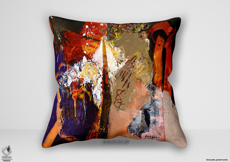 کوسن انتزاعی واریته های آبستره اثر مجیس پاسکال (IG 3933)