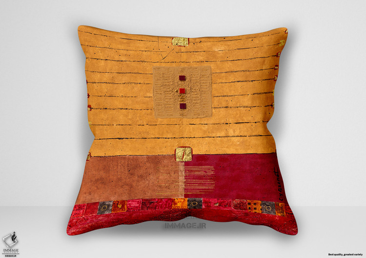 کوسن انتزاعی اسکال توارگ اثر گرنه کاترین (IG 4015)