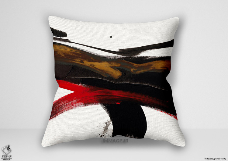 کوسن انتزاعی بدون عنوان نهم اثر دکر ر گینا (IG 4685)