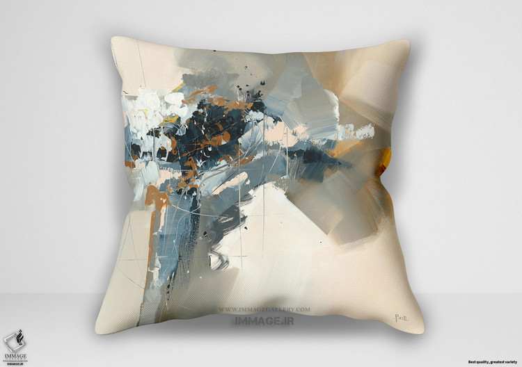 کوسن انتزاعی Pensée Véronique اندیشه ۱ اثر بال ورونیک (IG 4949)