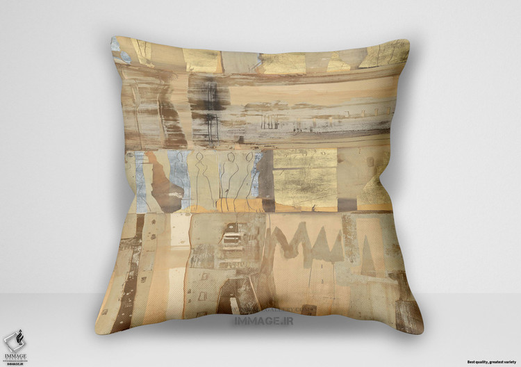 کوسن انتزاعی تالس اثر ریشتر آرگارت رز (IG 5059)