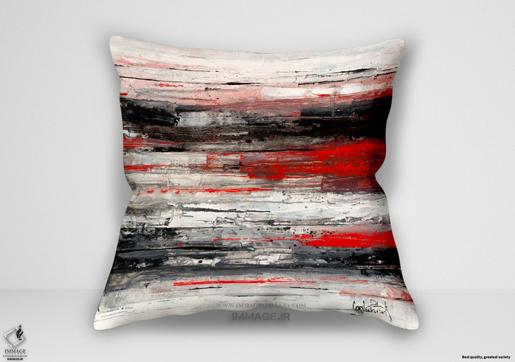 کوسن انتزاعی Cornée آبسترکت ۱ اثر کورنه پاتریک (IG 5878)