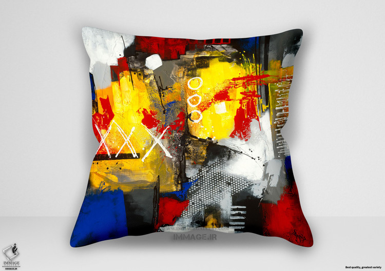 کوسن انتزاعی Lâché رها شده توسط ژادیس (IG 6171)