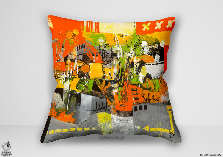 کوسن انتزاعی کارامبولاژ اثر ژادیس (IG 6174)