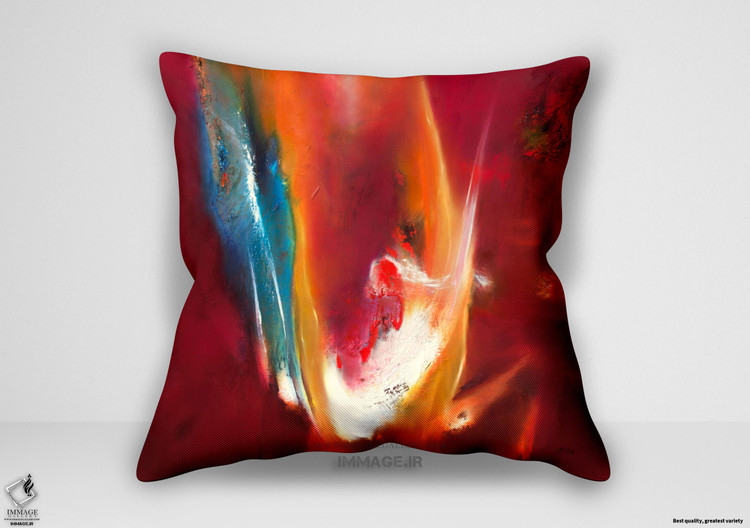 کوسن انتزاعی آرزوی عمیق اثر آروی (IG 6488)