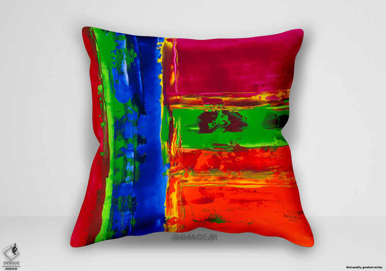 کوسن انتزاعی Été تابستان هندی توسط مکسول (IG 6535)