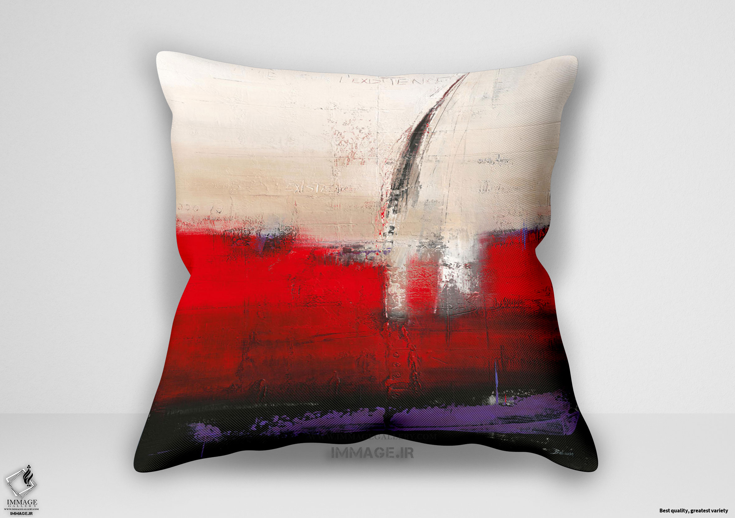 کوسن انتزاعی éxistence Bécam هستی اثر ب کام کارول (IG 6570)