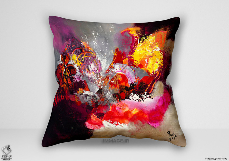 کوسن انتزاعی ژوآ دو ویور اثر ژادی (IG 7596)