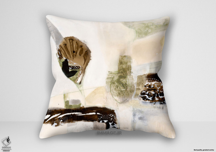 کوسن انتزاعی سکوت فراگیر ۱ اثر رونده ویتس م شتیلد (IG 7911)