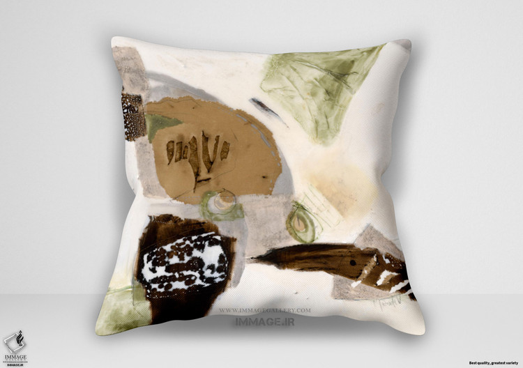 کوسن انتزاعی سکوت فراگیر ۲ اثر روند ویتس میختلد (IG 7912)