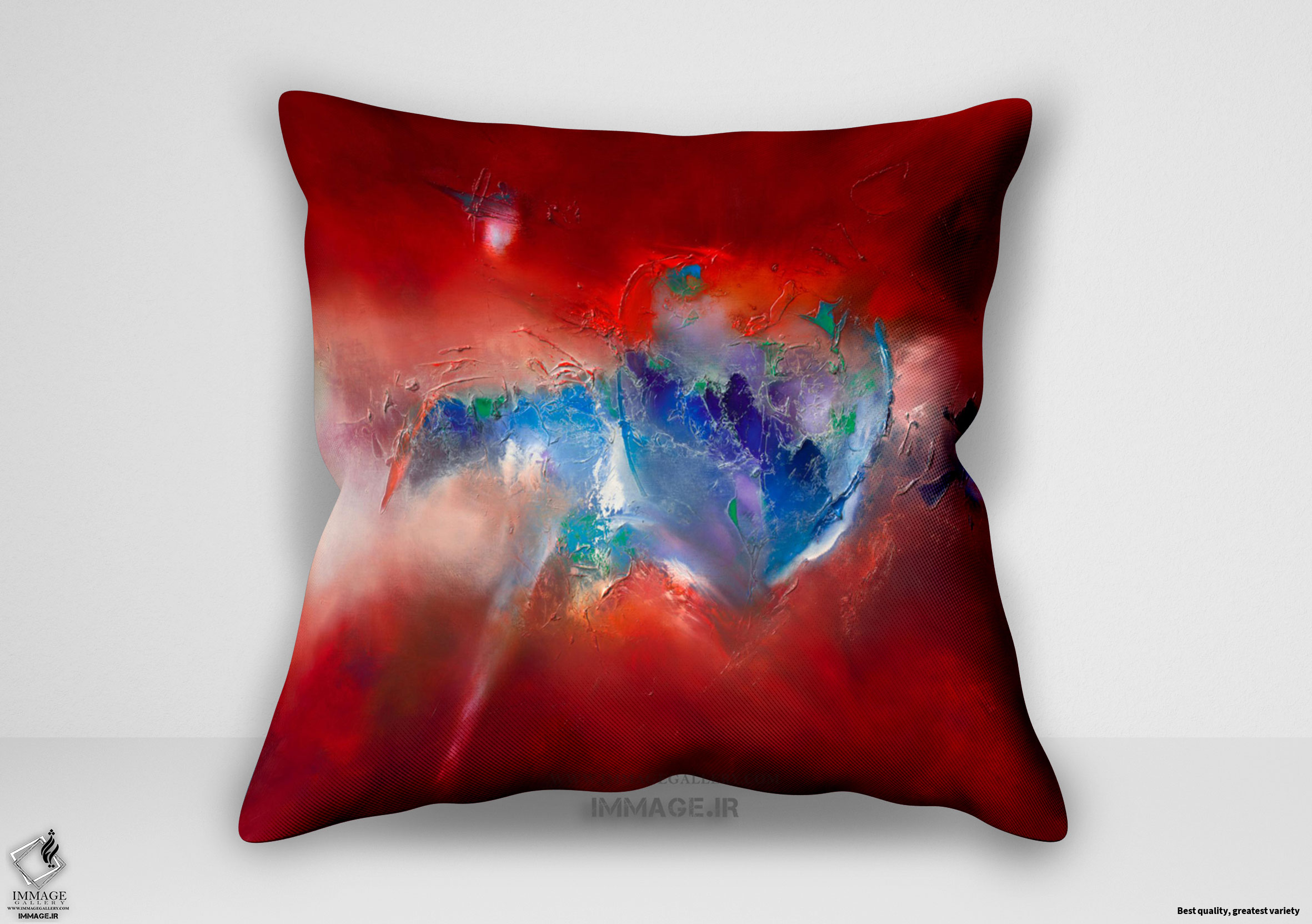 کوسن انتزاعی دل شکن اثر آروی (IG 8050)