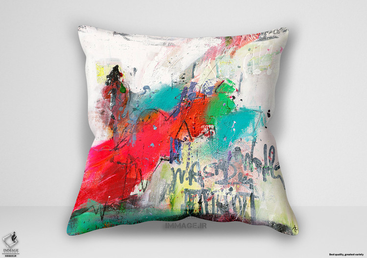 کوسن انتزاعی آنچه تو می خواهی اثر نقاشی ناشناس (IG 8335)