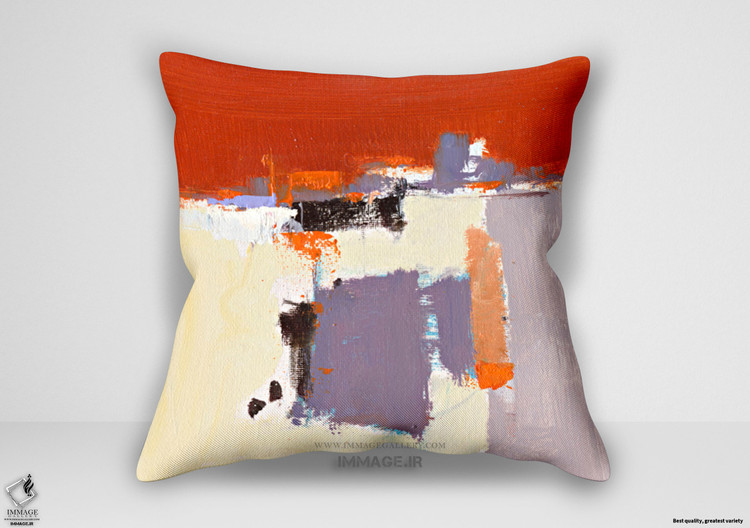 کوسن انتزاعی بدون عنوان ۷ اثر گروئنهارت یان (IG 9324)