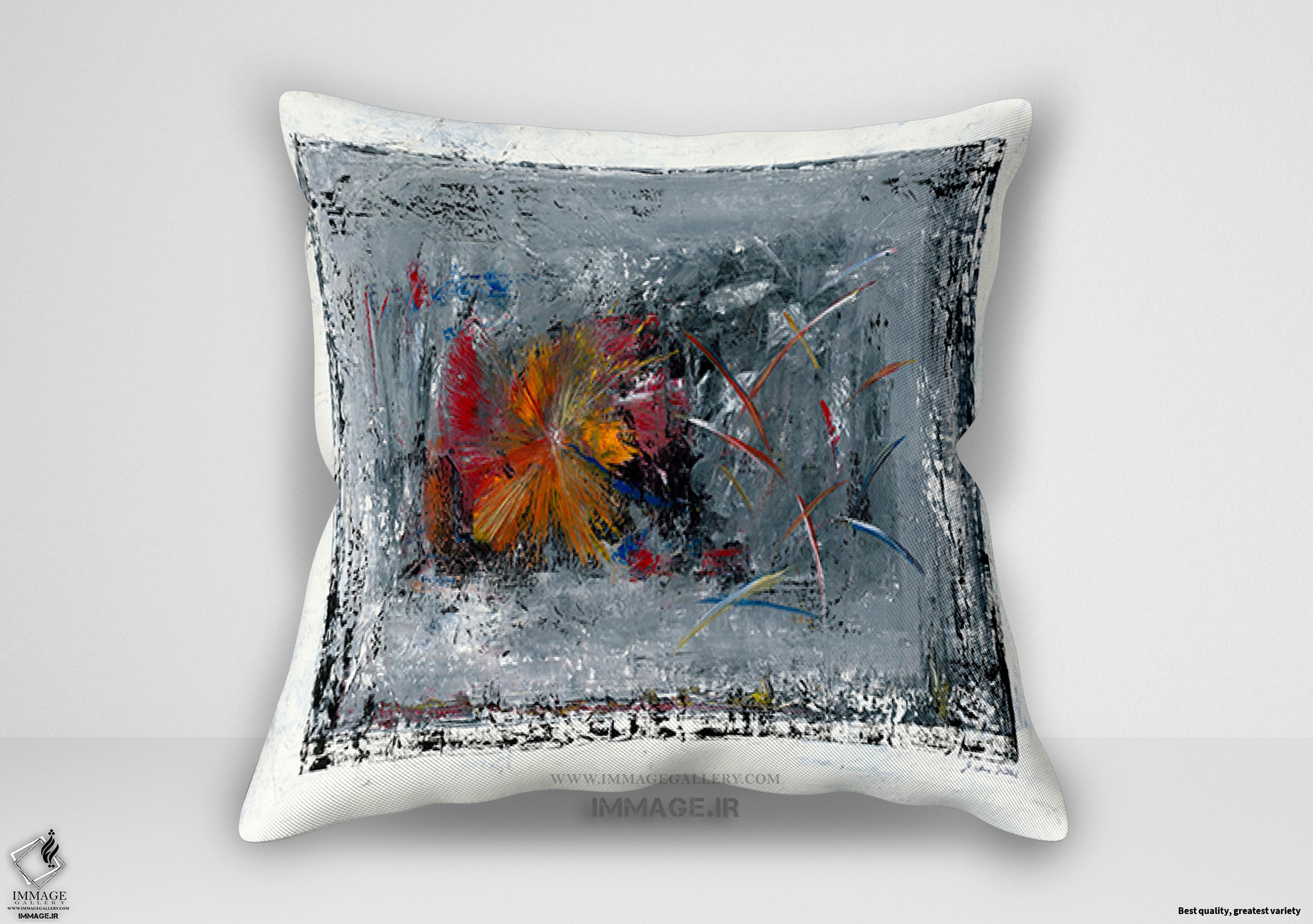 کوسن انتزاعی Müller موهن بلومن آبستره اثر آرنز مولر مونیکا (IG 9597)