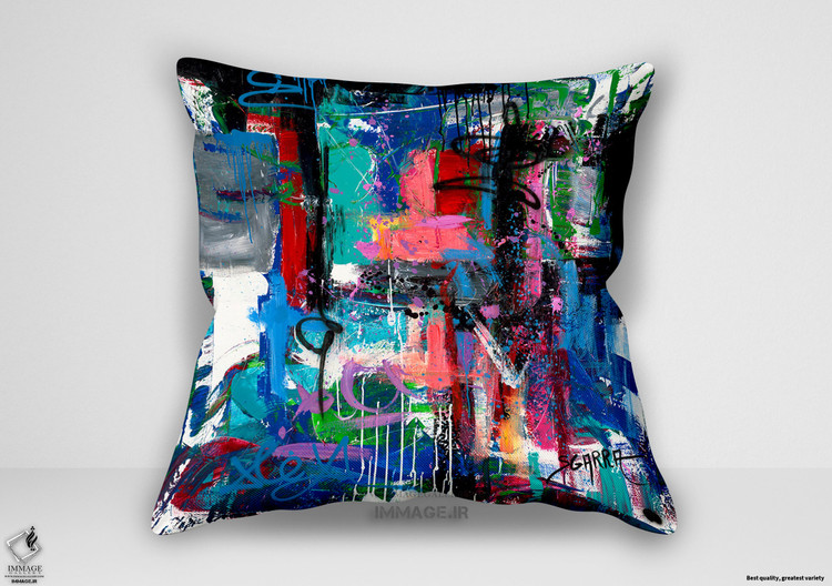 کوسن انتزاعی آبستره ۱ اثر روبر اسگارا (IG 9811)