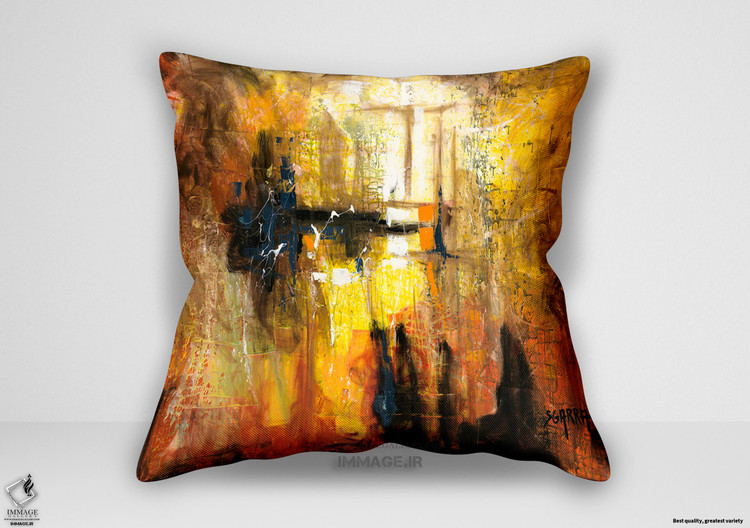 کوسن انتزاعی آبستره وی اثر روبرت اسگارا (IG 9815)