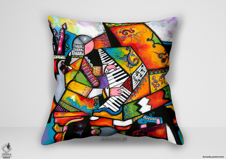 کوسن انتزاعی موتزارت اثر روبرت اسگارا (IG 9857)