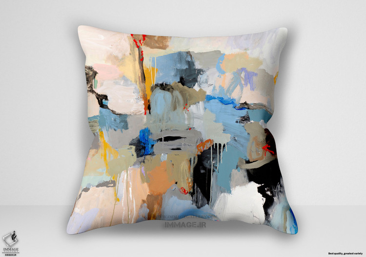 کوسن انتزاعی سانتافه اثر توور جفری (T 680)