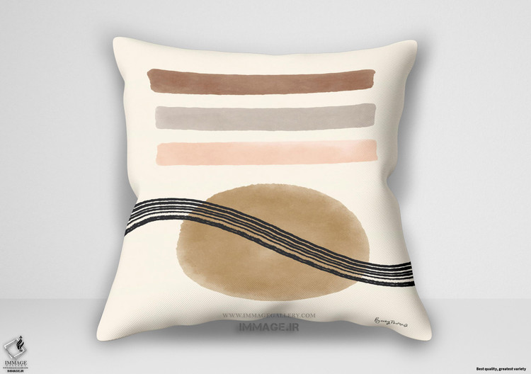 کوسن انتزاعی جئو آبسترکت اثر تورنز بکی (WA 67080)