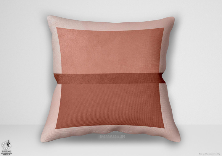 کوسن مینیمال مربع انتزاعی اثر هلو مورائس (MN 1210)