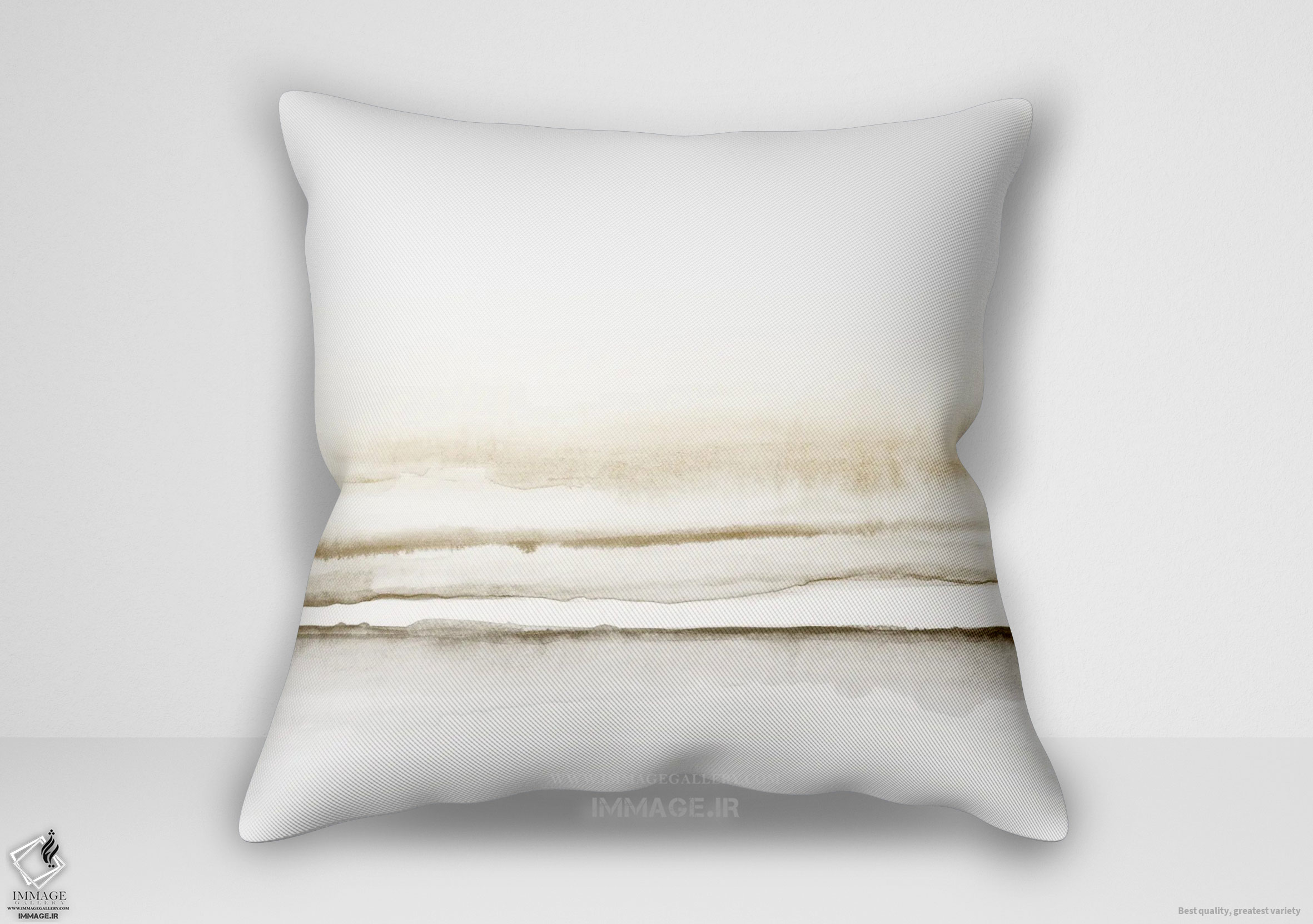 کوسن مینیمال منظره آبرنگ ۷ مربع ۱ اثر نوو پرینت (MN 2363)
