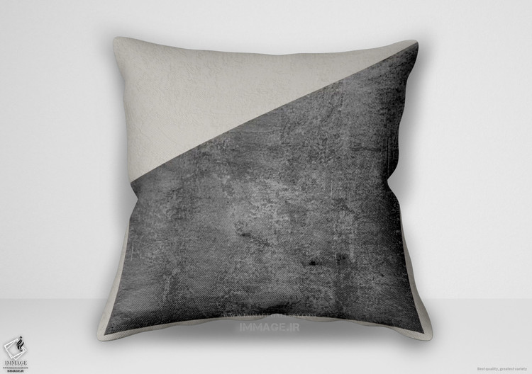 کوسن مینیمال سایه زنی هنر مدرن اثر (MN 1909)