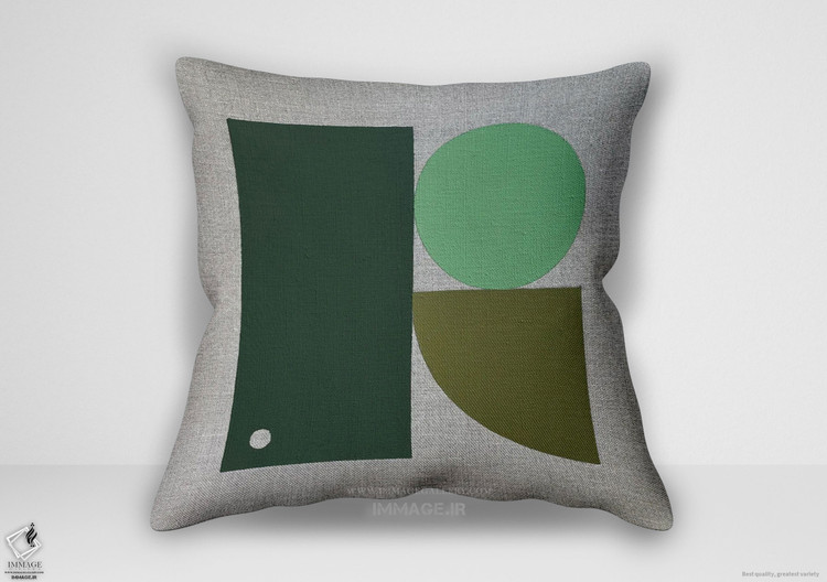 کوسن مینیمال باغ من خانه من اثر سیمونا پویدوکایته (MN 1943)