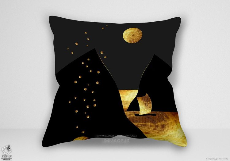 کوسن مینیمال هایکو شماره ۹ جاده ایتاکا اثر دافنه هورو (MN 1668)