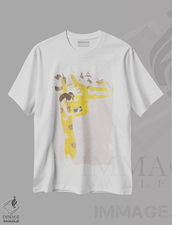 تیشرت طرح دار شعر، ۱۹۰۲، هنر فاخر کلاسیک اثر گوستاو کلیمت | immage.ir