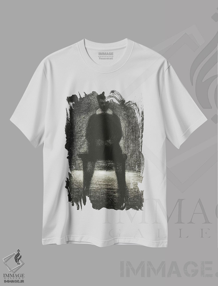 تیشرت طرح دار موریس آپرت۱۸۸۴، هنر فاخر کلاسیک اثر ژرژ سورا | فروشگاه ایماژ