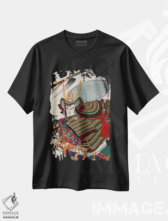تیشرت طرح دار کاتو کیوماسا، دکور آسیایی اثر هنرمند ناشناس | immage.ir