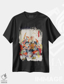 تیشرت طرح دار سامورایی پیر، دکور آسیایی اثر هنرمند ناشناس | فروشگاه ایماژ