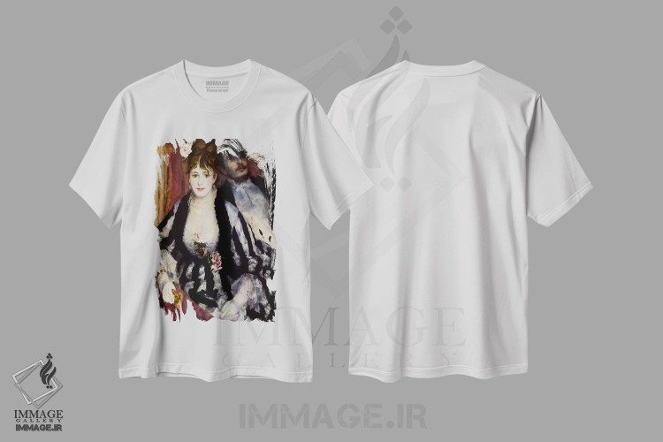 تیشرت طرح دار جعبهٔ تئاتر، هنر فاخر کلاسیک اثر پیر-اوگوست رنوار | فروشگاه ایماژ