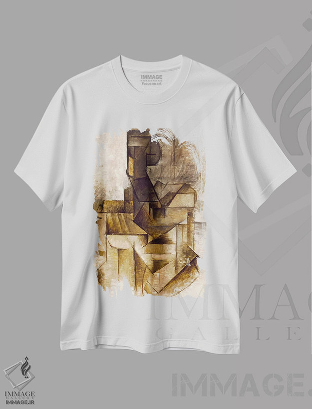 تیشرت طرح دار پاروزن، آبستره اثر پابلو پیکاسو | فروشگاه ایماژ