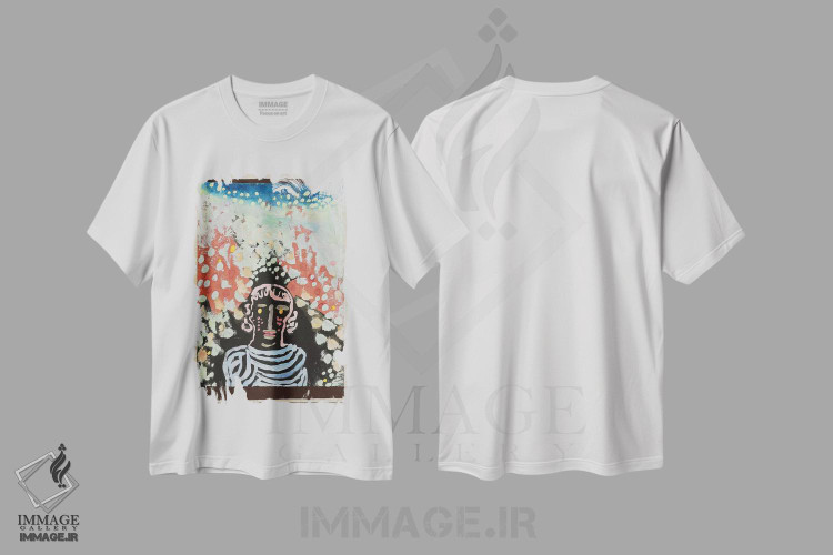تیشرت طرح دار شباهت در آلاچیق، هنر فاخر کلاسیک اثر پل کله | فروشگاه ایماژ