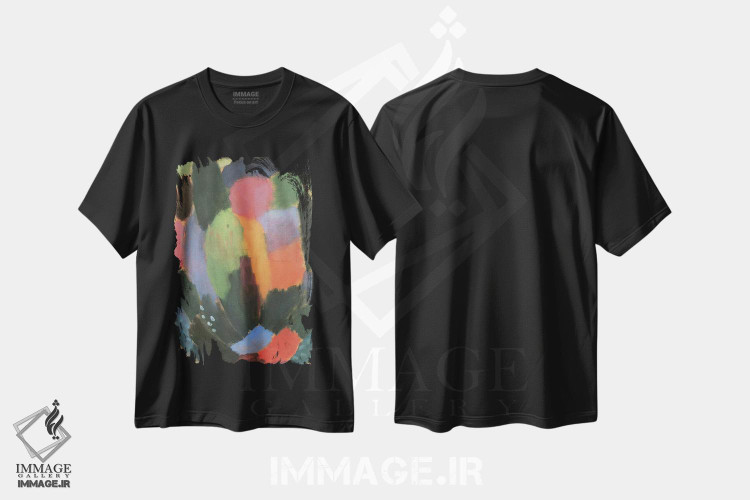 تیشرت طرح دار آواز، آبستره اثر الکسی فون یاولنسکی | فروشگاه ایماژ